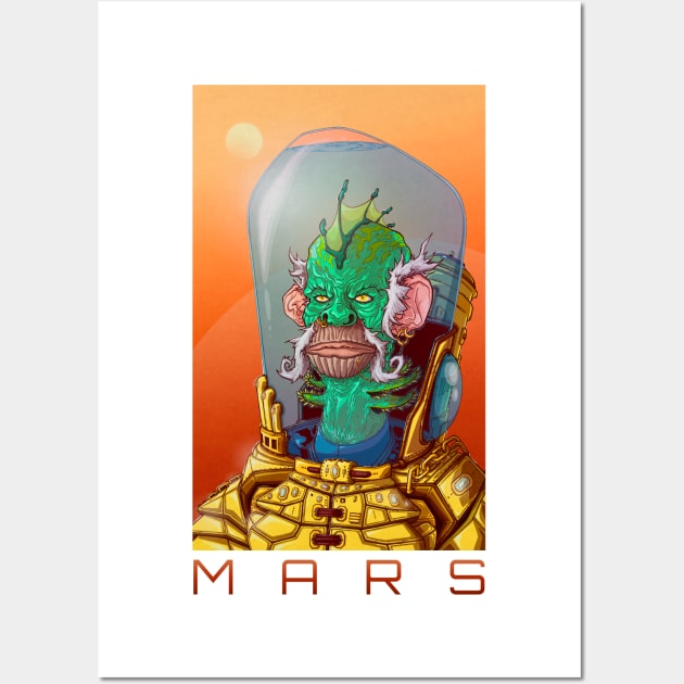 MARS Wall Art by jimmycrockett